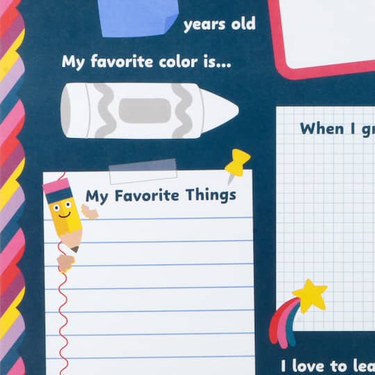 Class Rules! 10" x 15" About Me Worksheets, 24ct. by B2C™